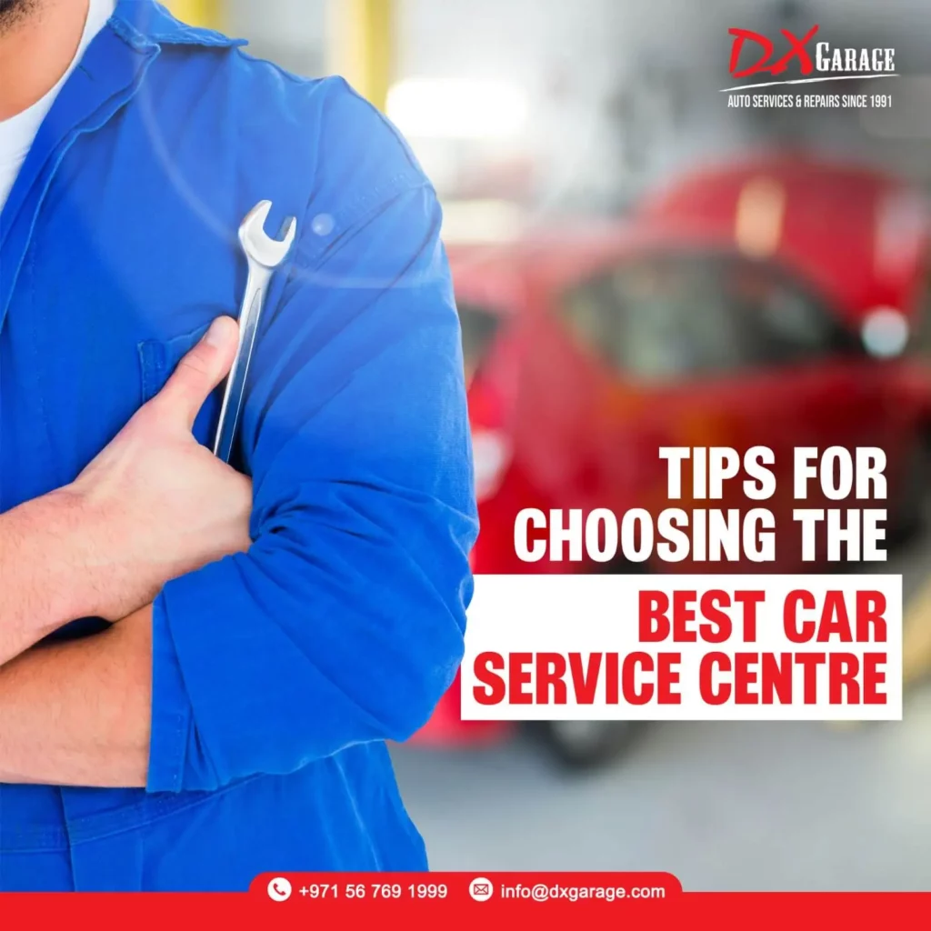 car service centre Dubai